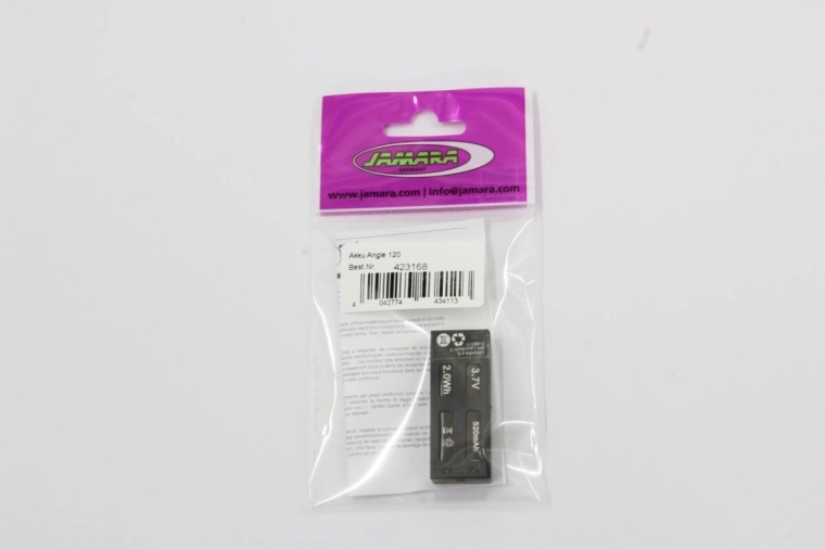 Jamara LiPo-batteri Angle 120 3,7 V 520 mAh 1,92 Wh - 1 stk.