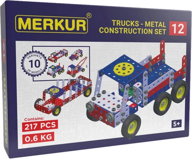 Merkur metalbyggesæt – bugseringskøretøj, 217 dele