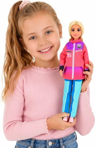 Anlily-dukke 30 cm med blondt hår