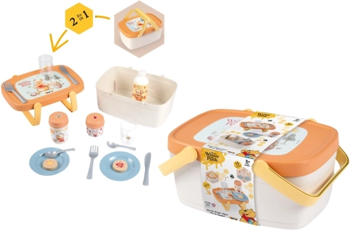 Smoby børnepicnickurv med Peter Plys
