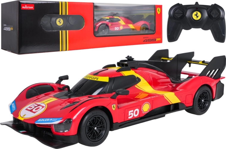 Rastar RC-racerbil Ferrari 499P med fjernbetjening