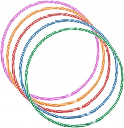 Hula hoop-ring med spiralformet mønster 50 cm