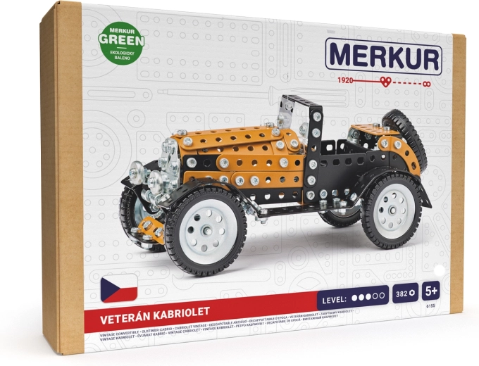 Merkur byggesæt veteran AERO, 382 dele
