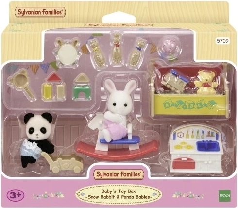 Sylvanian Families børneværelse med figurer og tilbehør - 1 stk.