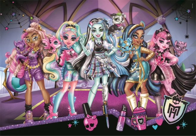Puzzle Monster High 104 brikker