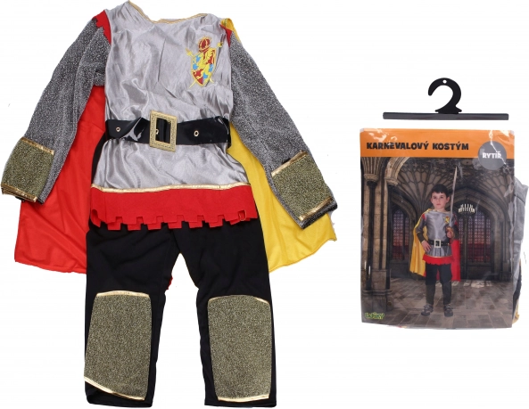 Karnevalkostume ridder til børn 110–120 cm