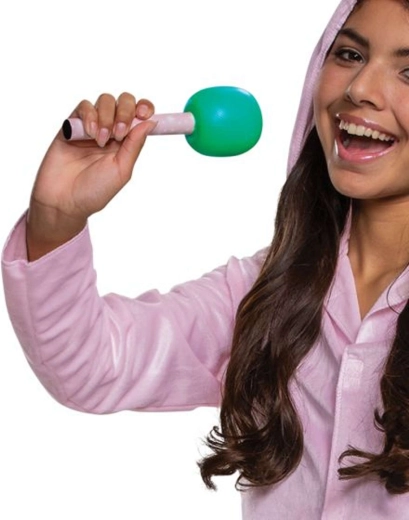 Mikrofon-rekvisit til sjov rolleleg