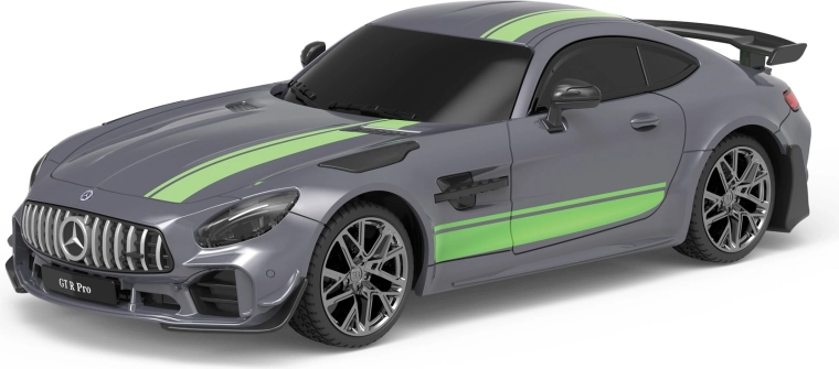 Mercedes-Benz AMG GT R PRO RC sportsbil med fjernbetjening 1:24, sølv, 17 cm