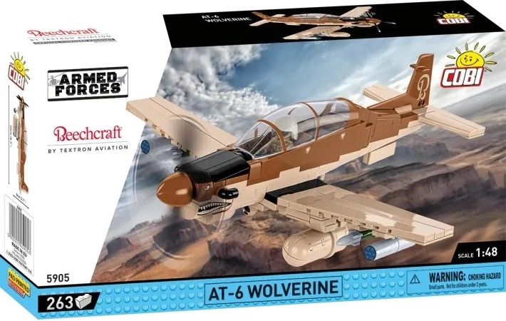 Byggesæt fly AT-6 Wolverine