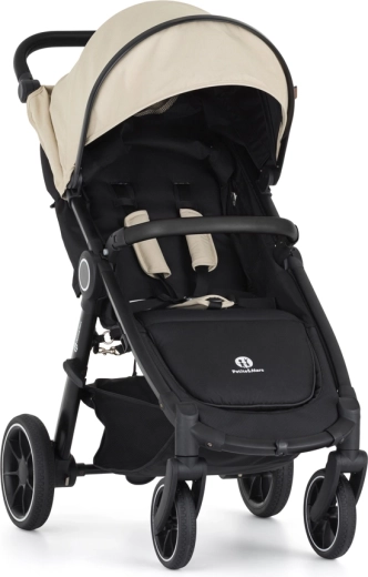 Petite&Mars sportklapvogn Street+ RWS black sahara beige