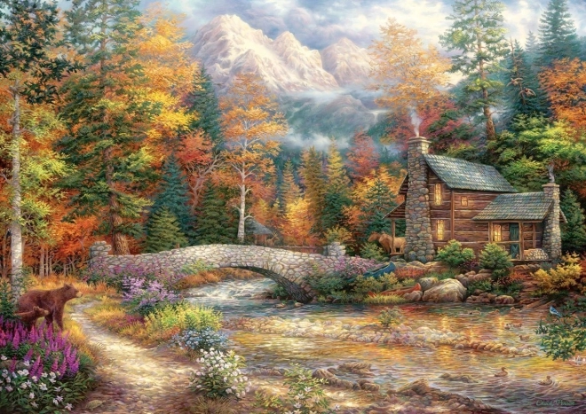 Puzzle ART PUZZLE Vildmarkens kald 2000 brikker