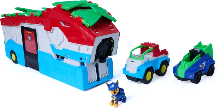 Spin Master PAW Patrol og dinosaurer transformerbart mobilt hovedkvarter 2 i 1