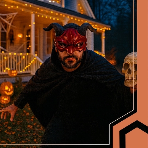 Ideelt tilbehør til Halloween og temabegivenheder
