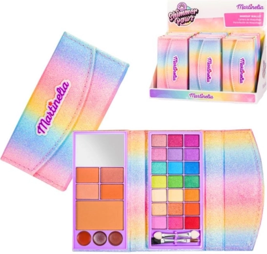 Kosmetiktaske til børn med glitter - 1 stk.