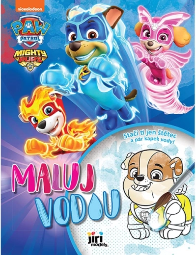Mal med vand A4 Paw Patrol