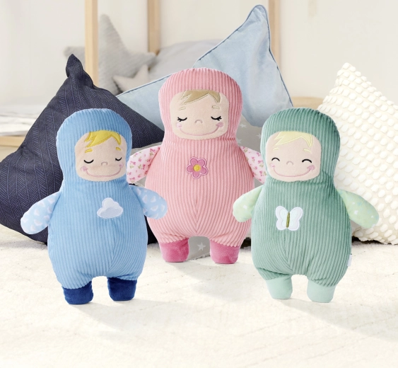 Kollektion af farverige venner