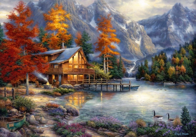 Puslespil Sted til eftertanke fra Grafika, 1000 brikker