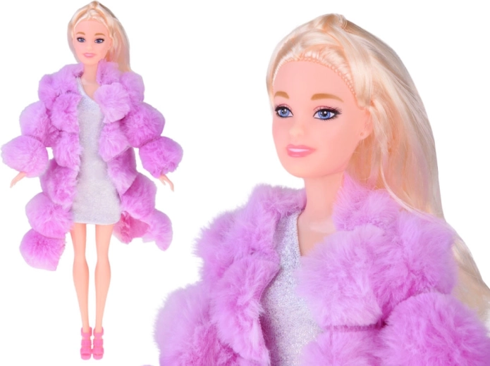 Stilfuld dukke som chauffør