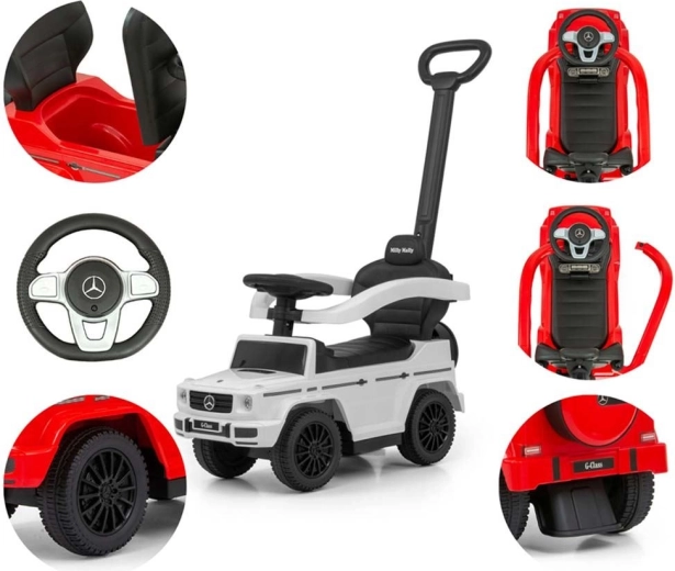 Praktisk opbevaring og komfortabelt sæde