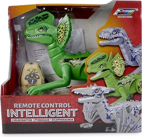Grøn RC-dinosaur