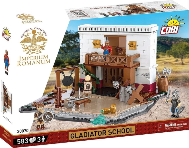 Byggesæt Imperium Romanum – gladiatorskole, 583 dele