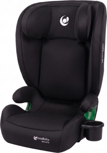 IslaBaby SafiroFix i-Size autostol 100–150 cm (15–36 kg) med isofix mesh black