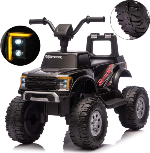 Milly Mally Ford F-150 Raptor elektrisk børnebil sort