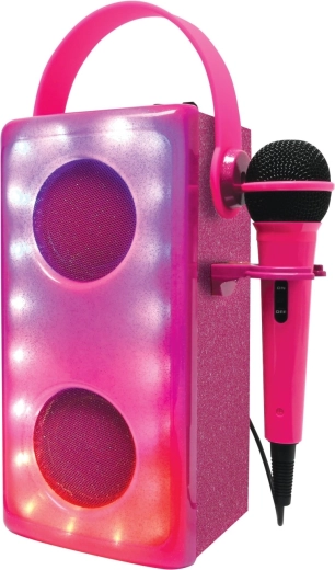 Øjeblikkelig karaoke med den medfølgende mikrofon