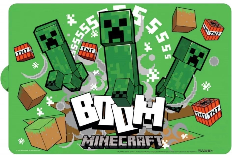 Bordunderlag Minecraft
