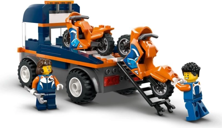 Funktionel rampe og transport af motorcykler