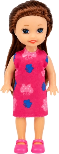 Bevægelig mini-dukke (11 cm)