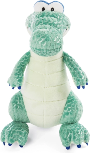 Nici plyskrokodille McDile 27 cm siddende Green