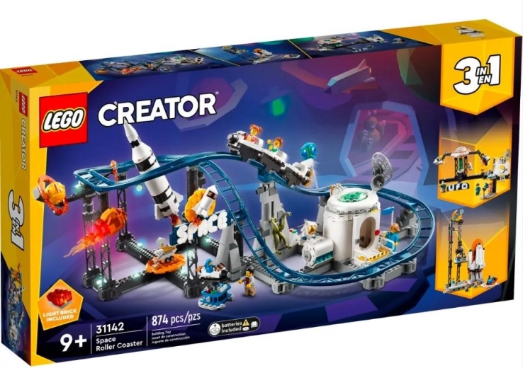 Lego Creator 3-i-1 kosmisk rutsjebane