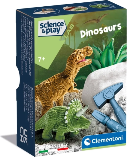Clementoni Science & Play mini sæt dinosaurer