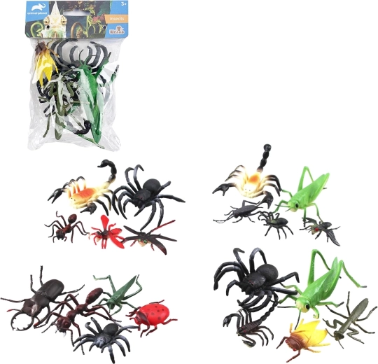 Sæt med insekter – 5 stk.