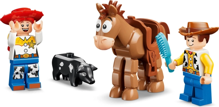 Seks figurer fra Toy Story