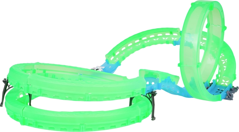 Lysende bane i mørke