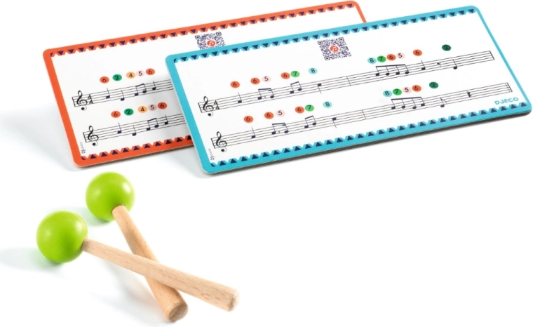 Nodekort til enkle melodier