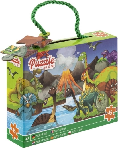 Moxy puslespil Dinosaurer – 45 brikker