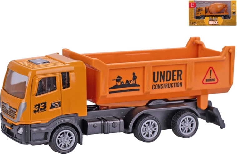 Metalkonstruktionsmodel med tilbagestræk-motor 12 cm
