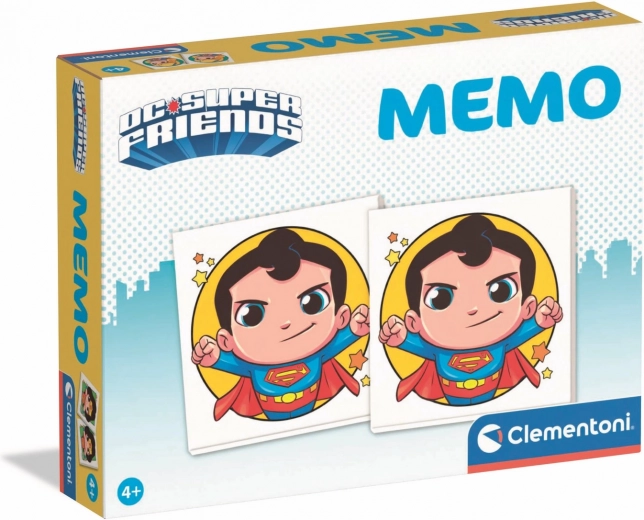 Memo DC Comics – familie-hukommelsesspil Clementoni