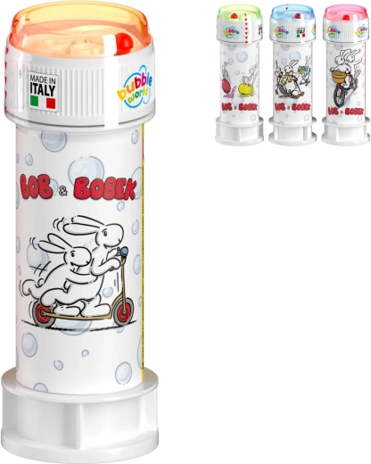 Sæbeboblevæske Bob a Bobek med labyrint i låget 60 ml - 1 stk.