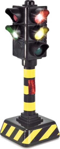 trafiklys med lyd og automatisk lysomskiftning 12 cm