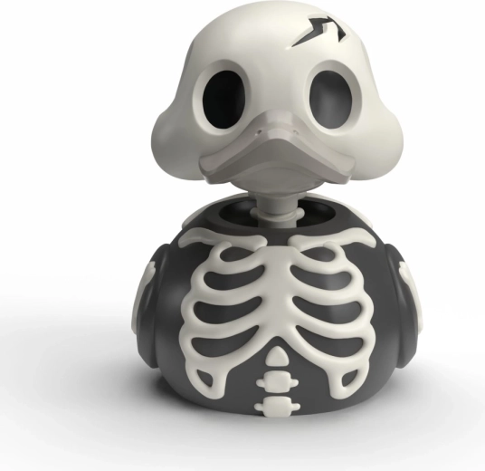 Skelet-Halloween-design med markante detaljer