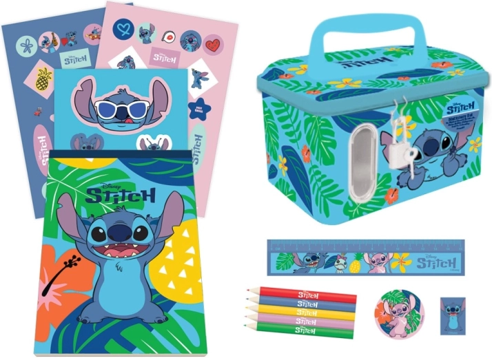 Disney Lilo og Stitch kreativt sæt i kuffert