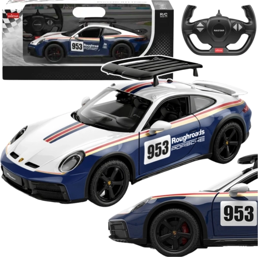 R/C bil PORSCHE 911 Dakar 1:14 RASTAR