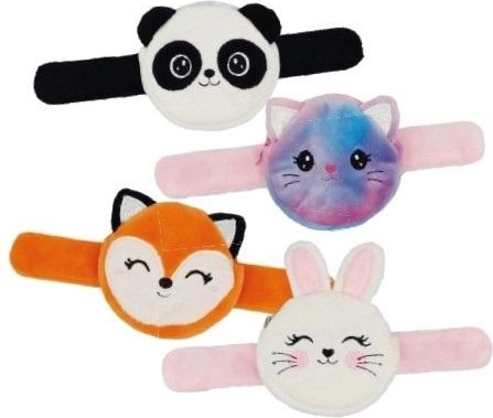 Plys armbåndspung med slap-armbånd til børn
