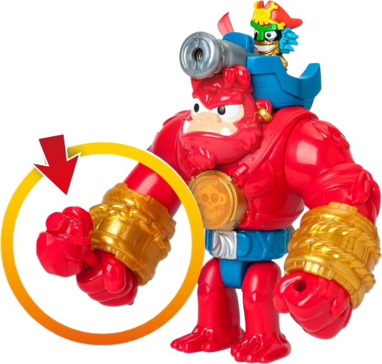 Gorillaarmenes actionbevægelser