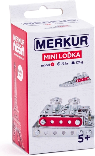 Merkur mini-byggesæt båd