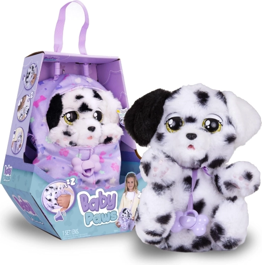 Baby Paws dalmatiner - plys hundehvalp - 1 stk.